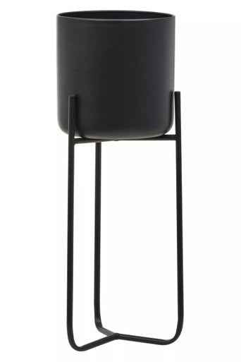Avento Large Black Floor Planter
