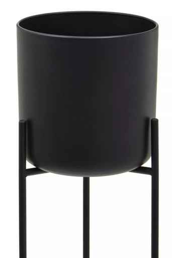Avento Large Black Floor Planter