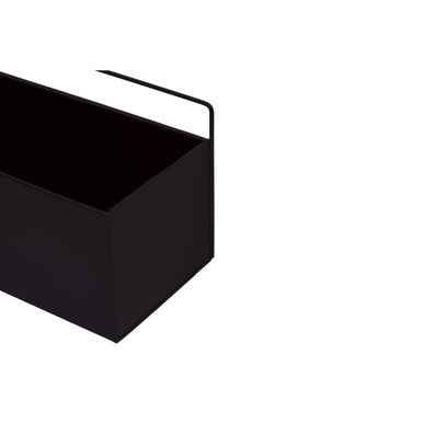 Asher Small Black Wall Plant Box