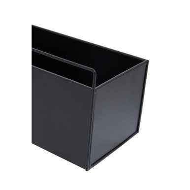 Asher Small Black Wall Plant Box