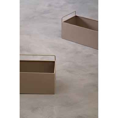 Asher Grey Box Large Wall Plant