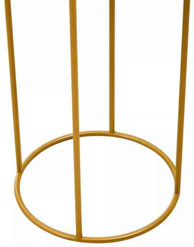 Trosa Large Black And Gold Floor Standing Planter