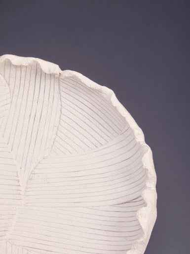 Broc White Flat Bowl