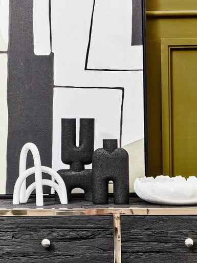 Broc White Flat Bowl