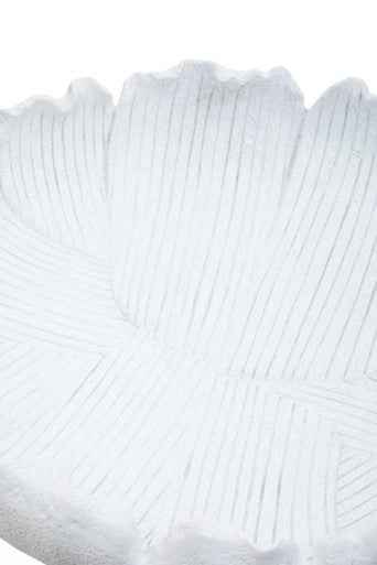 Broc White Flat Bowl