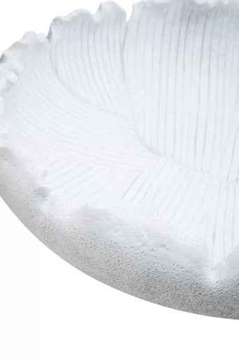 Broc White Flat Bowl