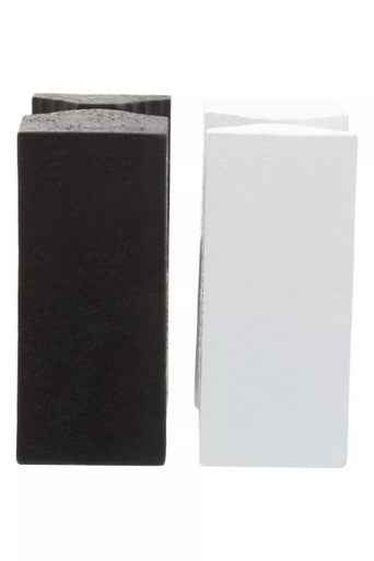 Broc Set Of Two Black And White Bookends
