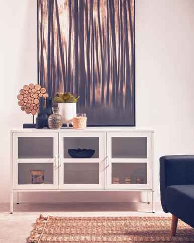 Broc Small Black Sculptured Vase