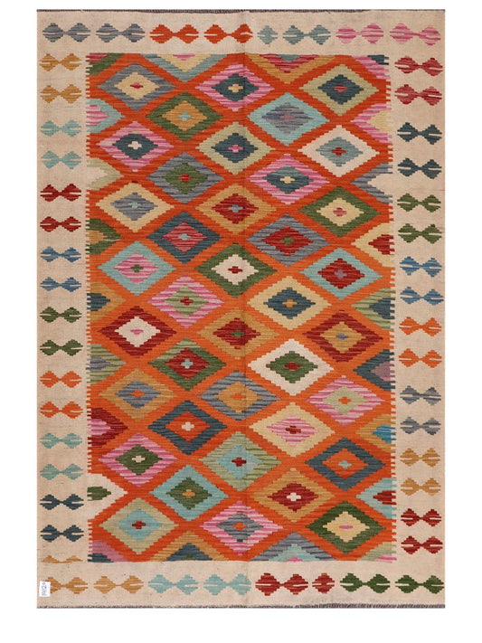 Maimana Afghanistan Kilim Rug - 250 x174 cm