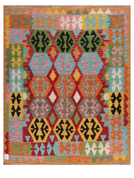 Maimana Afghanistan Kilim Rug - 190 x155 cm