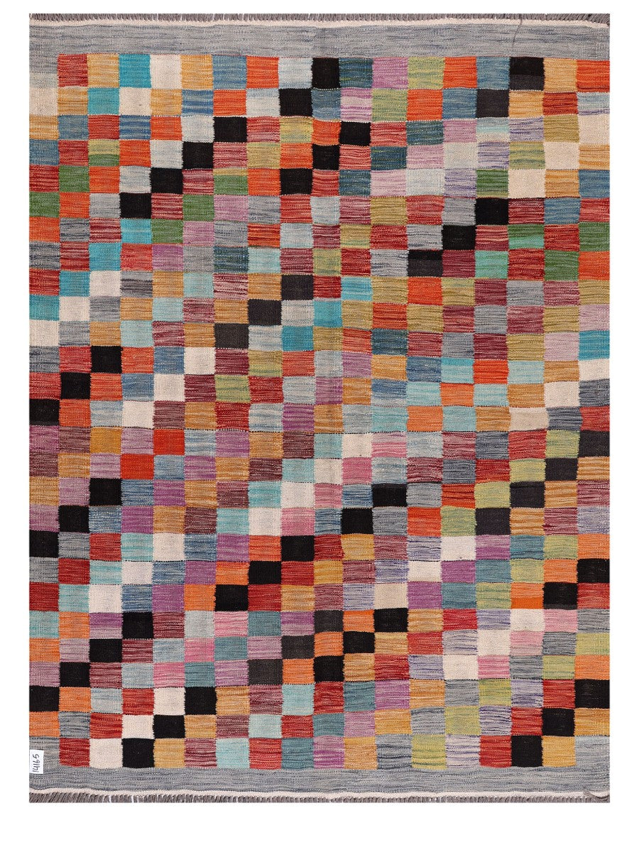Maimana Afghanistan Kilim Rug - 200 x151 cm
