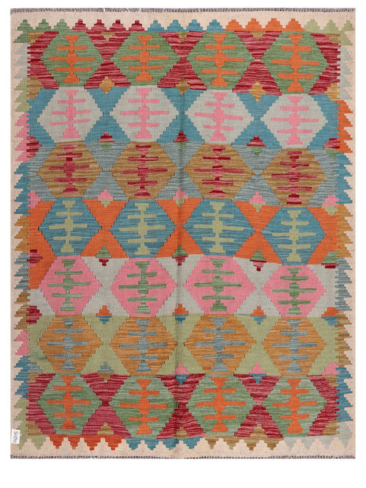 Maimana Afghanistan Kilim Rug - 199 x157 cm