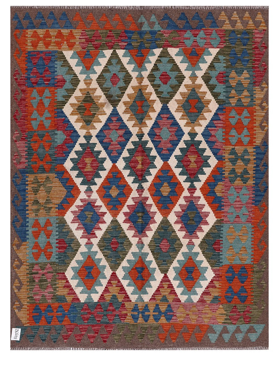 Maimana Afghanistan Kilim Rug - 200 x154 cm