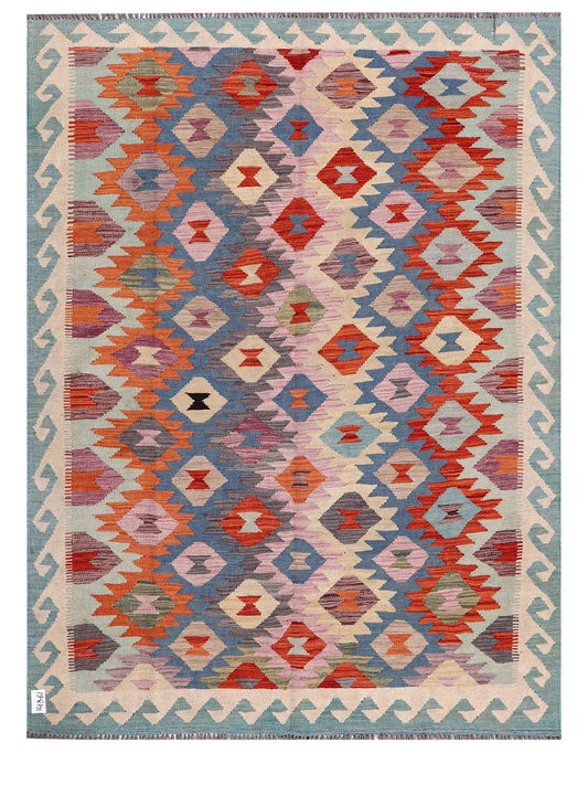 Maimana Afghanistan Kilim Rug - 200 x151 cm