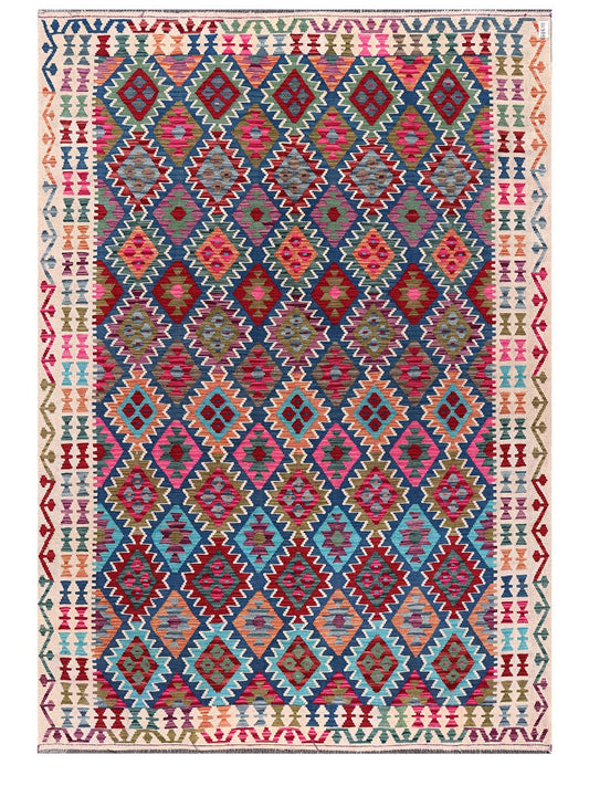 Maimana Afghanistan Kilim Rug - 290 x204 cm