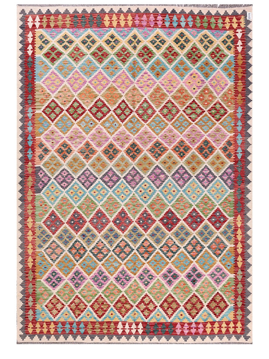 Maimana Afghanistan Kilim Rug - 290 x205 cm