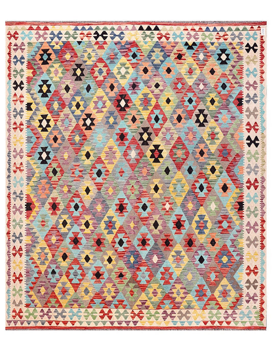 Maimana Afghanistan Kilim Rug - 299 x257 cm
