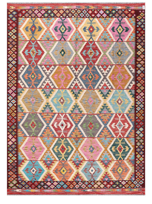 Maimana Afghanistan Kilim Rug - 347 x254 cm