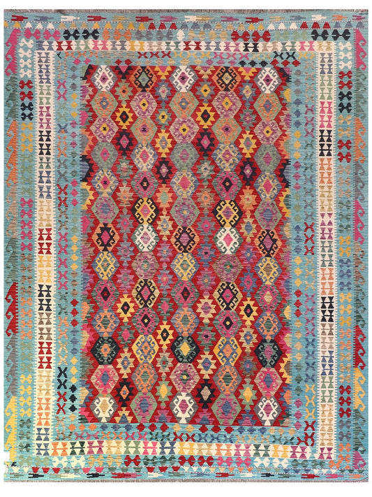 Maimana Afghanistan Kilim Rug - 373 x292 cm