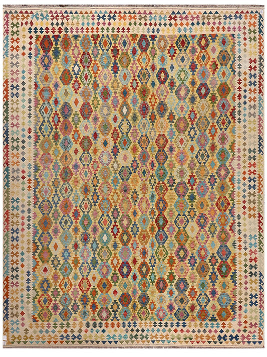 Maimana Afghanistan Kilim Rug - 496 x383 cm