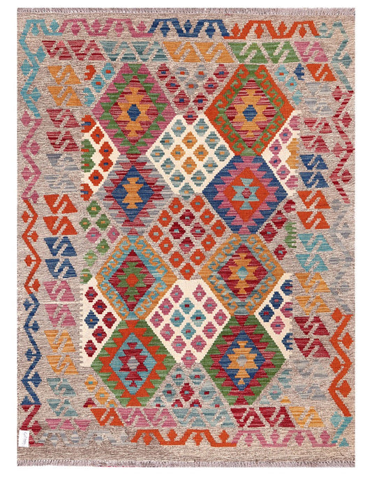 Maimana Afghanistan Kilim Rug - 173 x131 cm