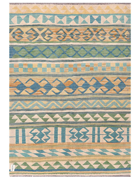 Maimana Afghanistan Kilim Rug - 175 x126 cm