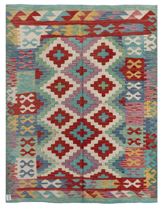 Maimana Afghanistan Kilim Rug - 195 x150 cm