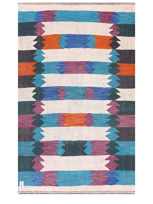 Maimana Afghanistan Kilim Rug - 177 x112 cm