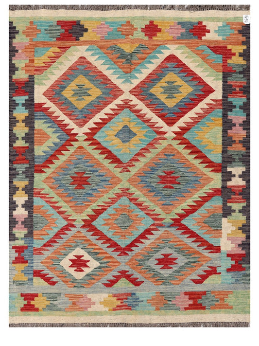Maimana Afghanistan Kilim Rug - 200 x150 cm