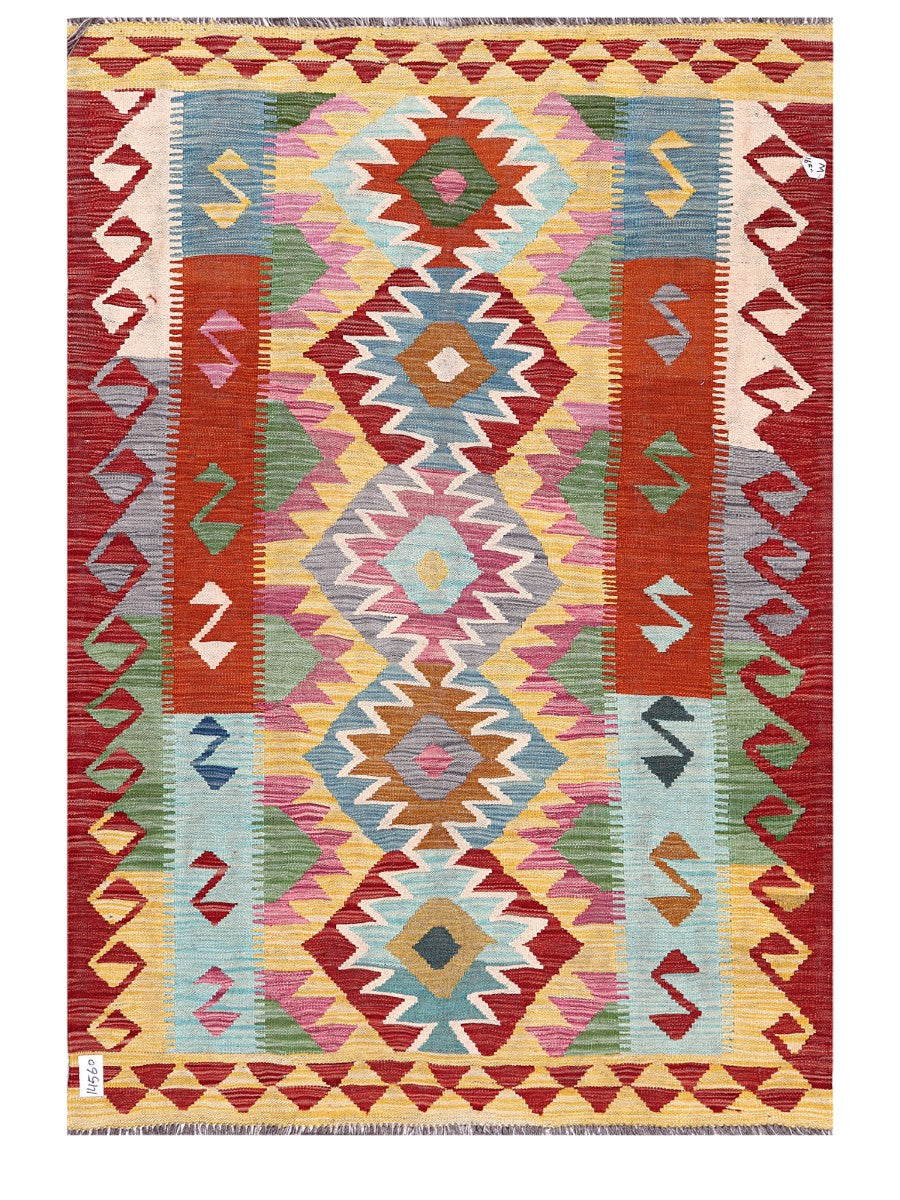 Maimana Afghanistan Kilim Rug - 170 x120 cm