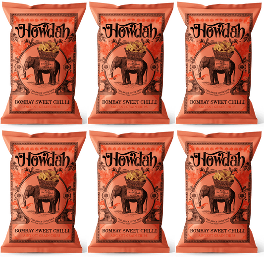 6 x Howdah Bombay Sweet Chilli - 130g