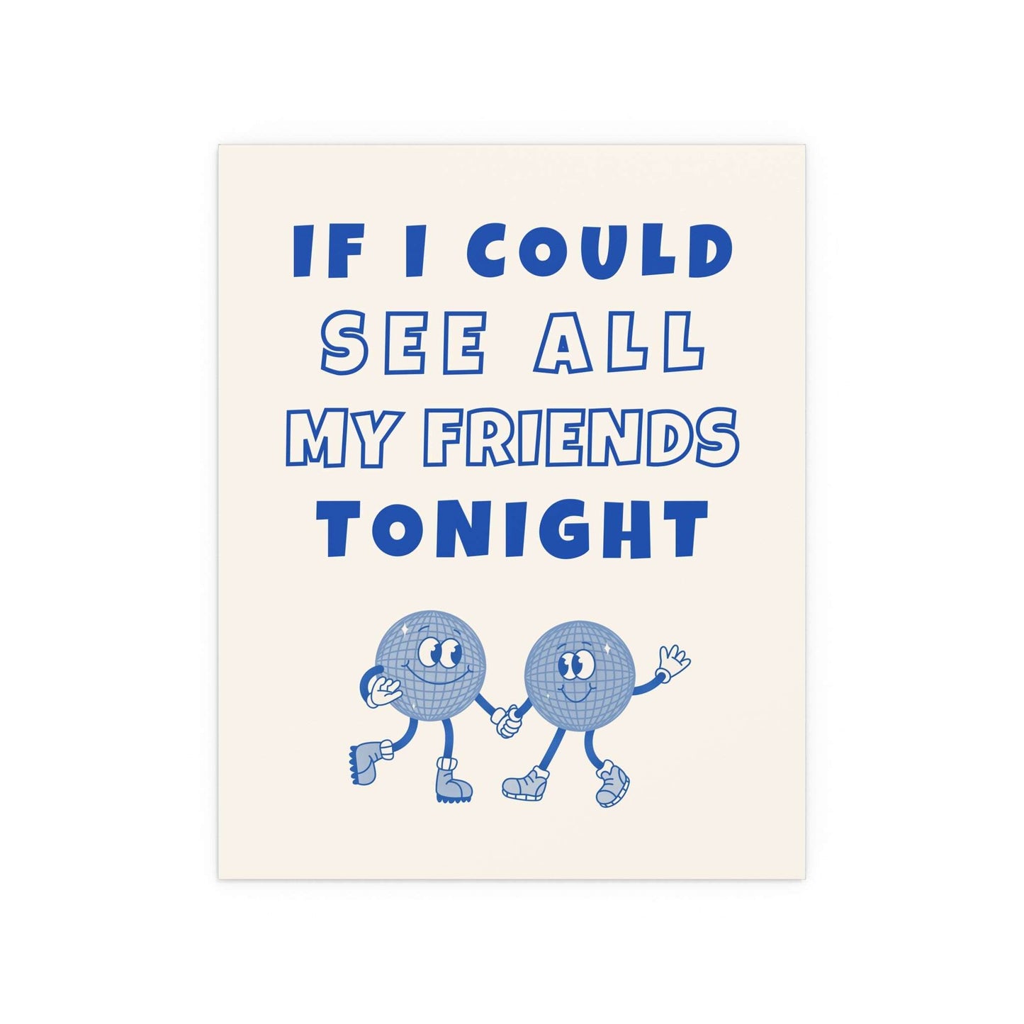 LCD Soundsystem - All My Friends Print