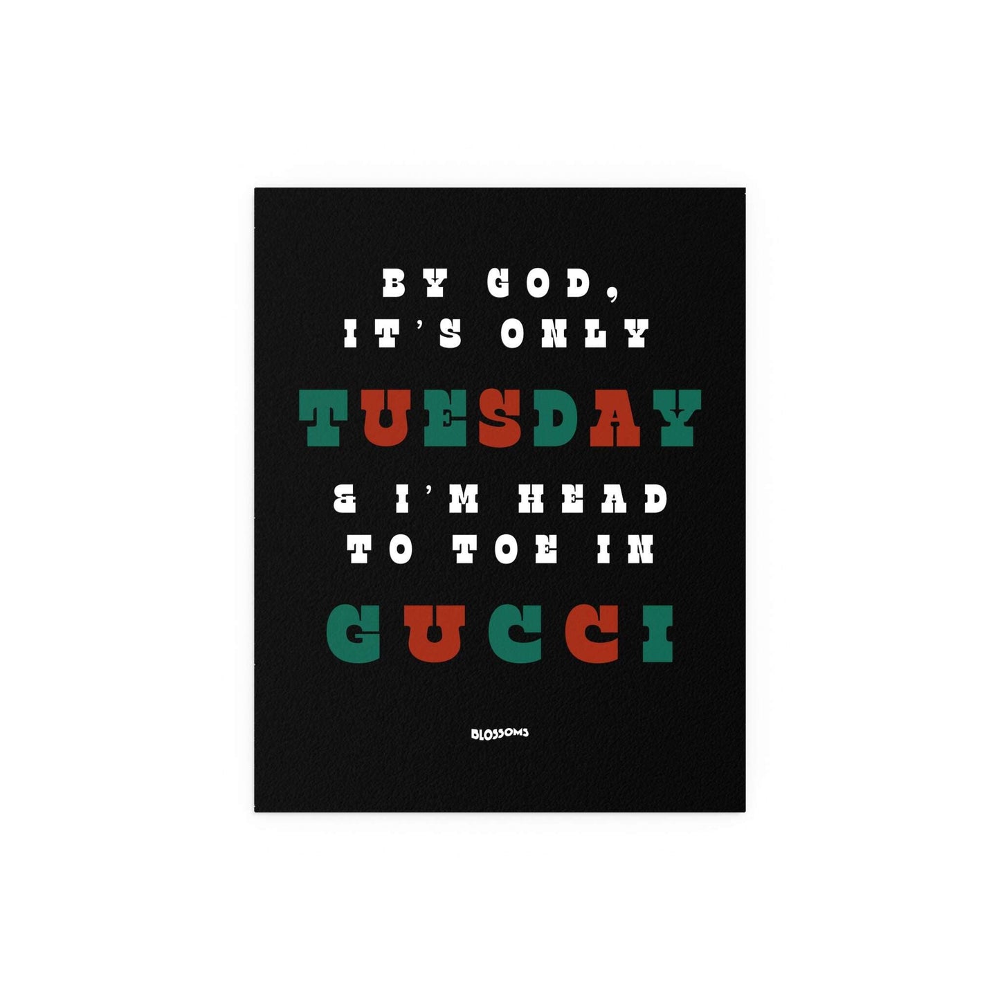 Blossoms - I Like Your Look (Black + Green + Red)