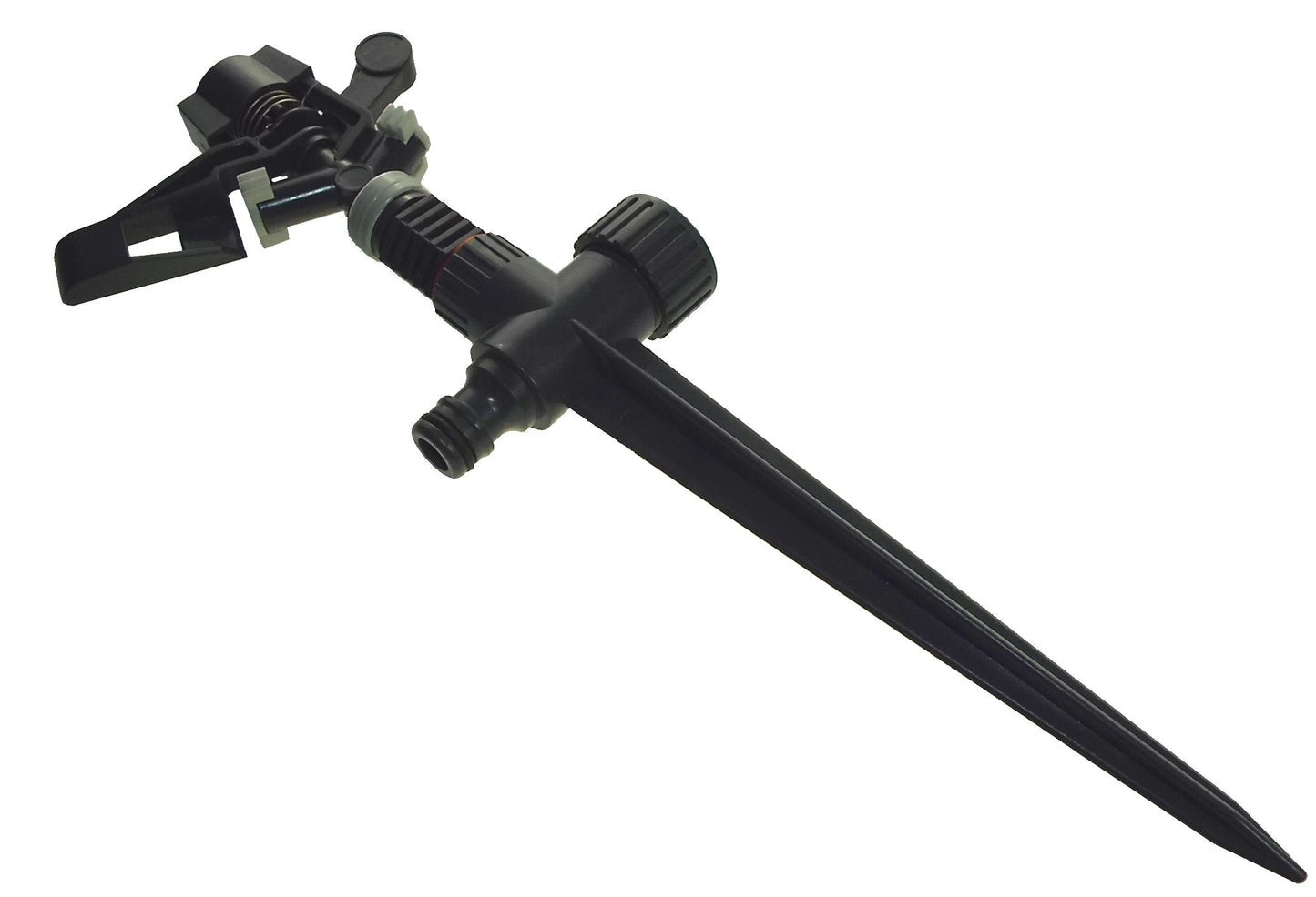 Pulsating Lawn Sprinkler on Spike - White Line Garden Hose Pipe Garden Watering