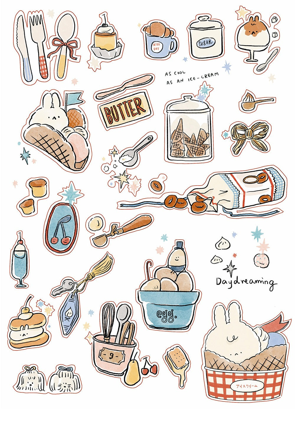 A Gator Life | Afternoon Tea Washi Sticker