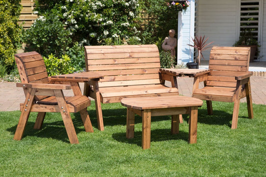 Charles Taylor Trading Four Seat Multi Set Boxed  Brown