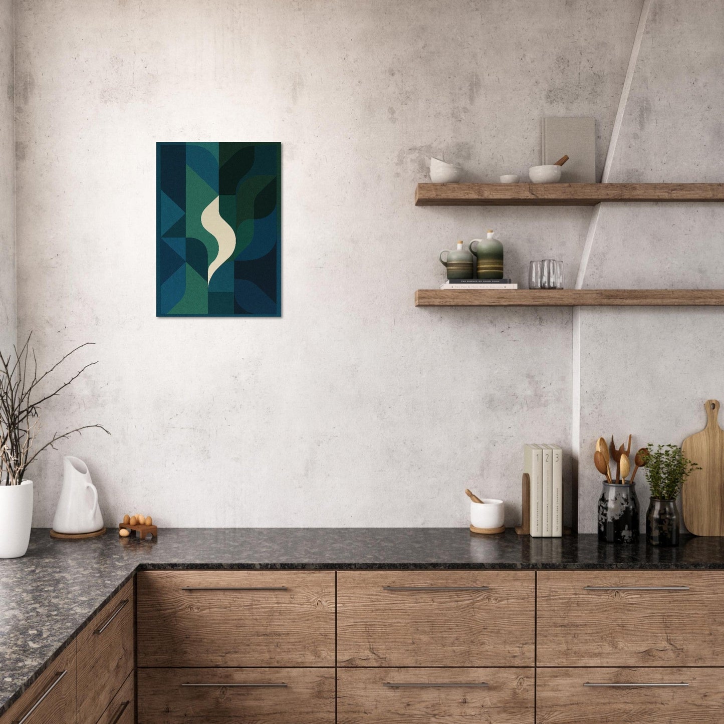 Abstract Night - Premium Matte Paper Poster