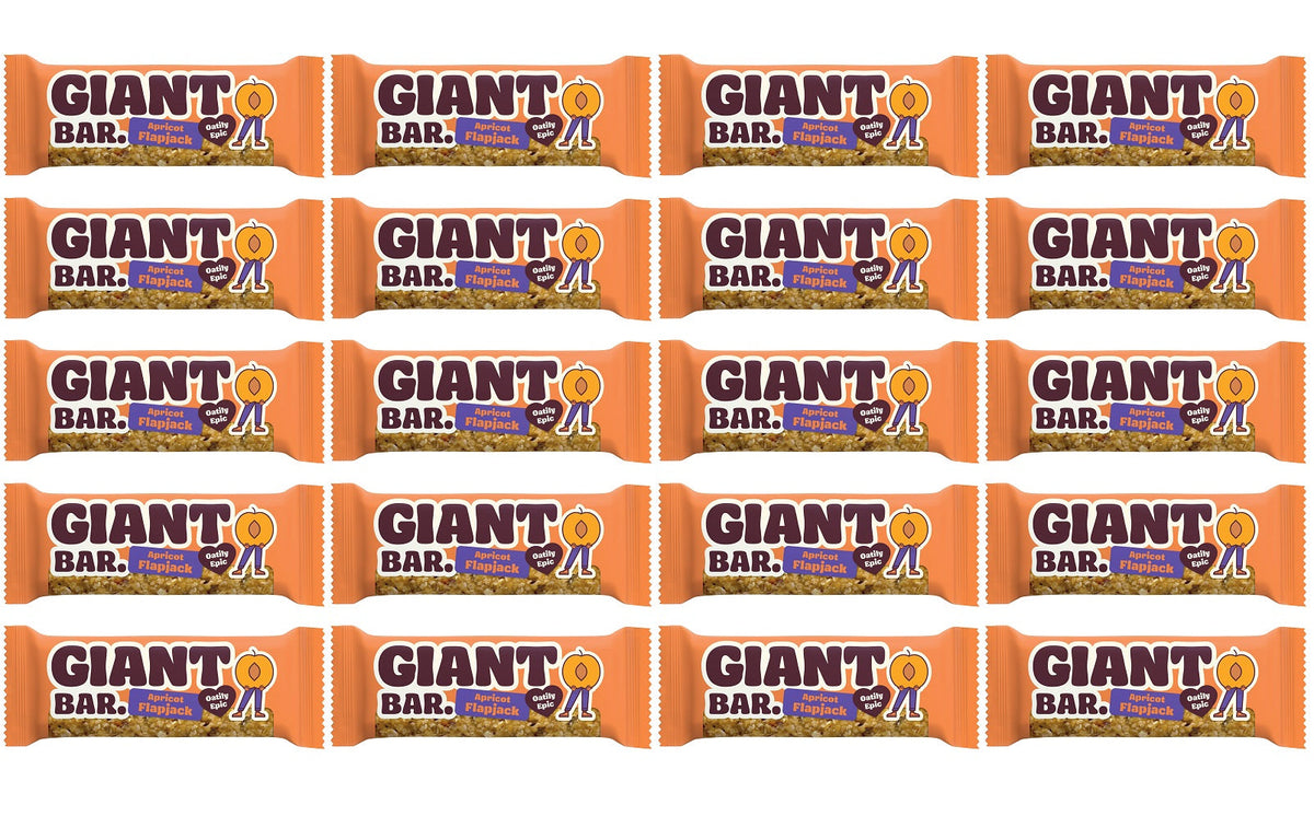 20 x Giant Bar Apricot - 90g