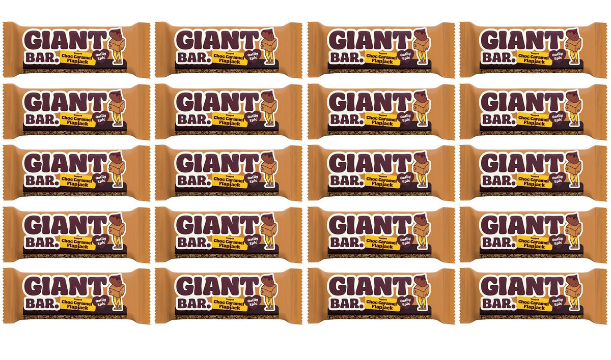 20 x Giant Bar Choc Caramel - 100g