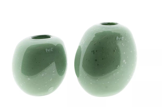 Vase Decor OVALI - PISTACHE BUBBLES