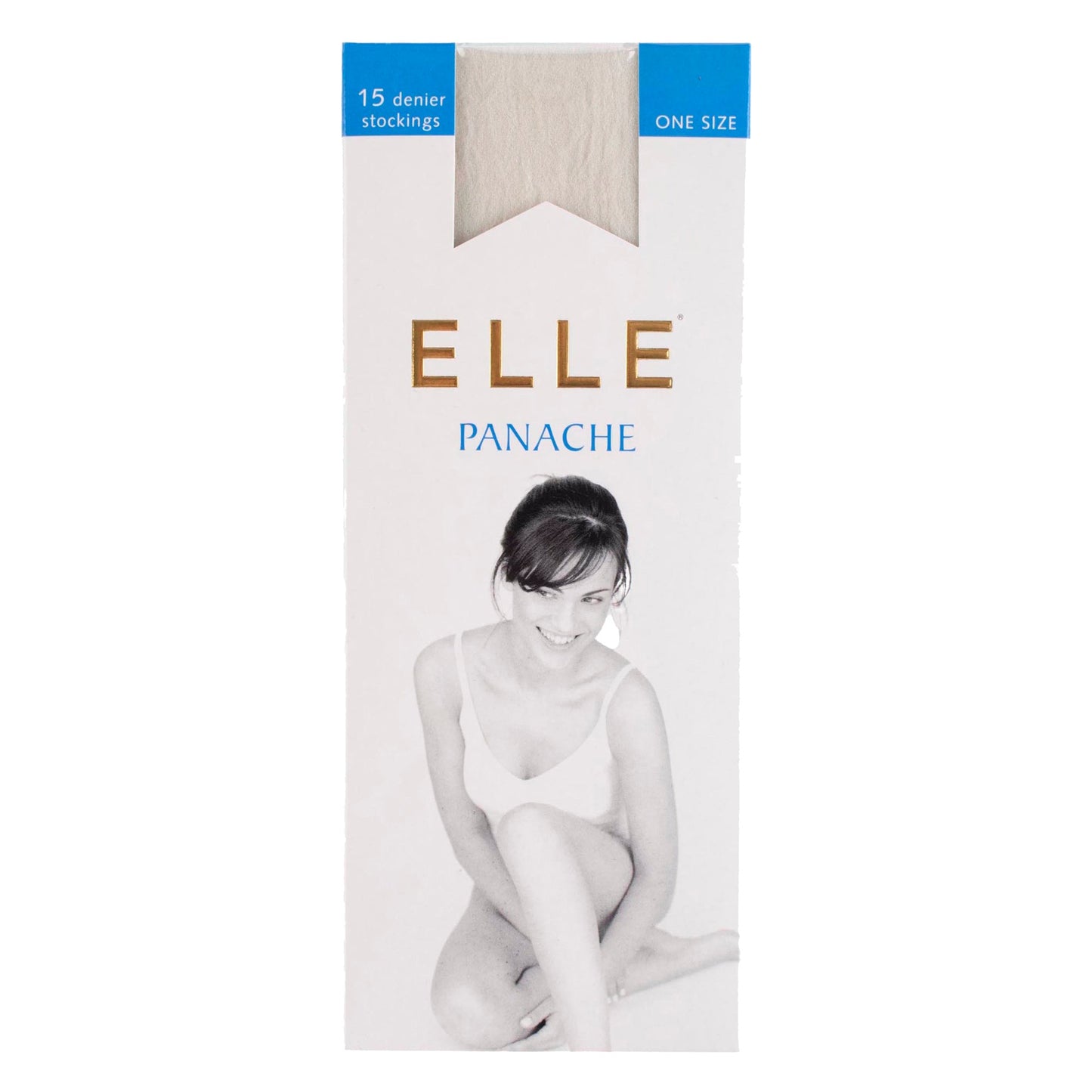 1 Pair Ladies 15 Denier 100% Nylon Stockings - Sheer Smooth Everyday Wear