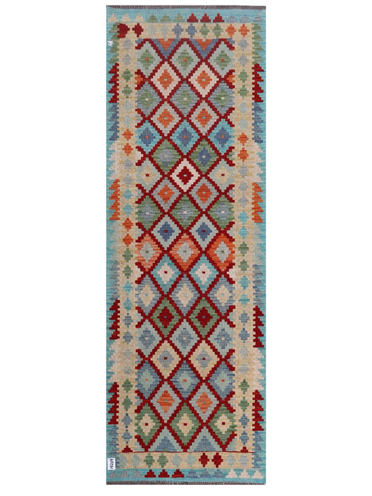 Maimana Afghanistan Kilim Runner - 247 x 84 cm