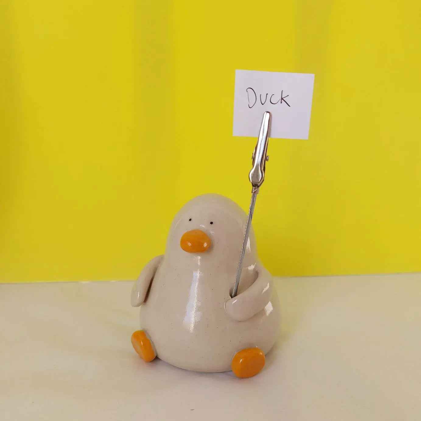 Jemima with the Reminder - Helpful Note Holder Duck