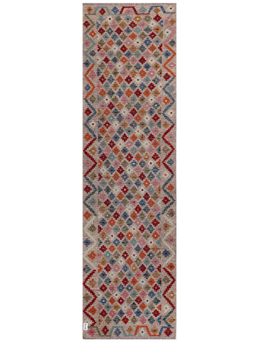 Maimana Afghanistan Kilim Runner - 295 x 84 cm