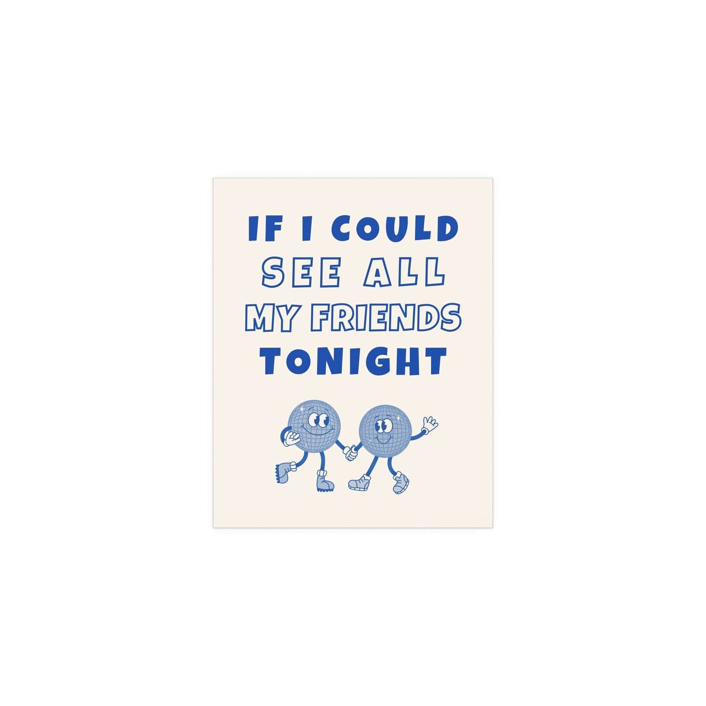 LCD Soundsystem - All My Friends Print