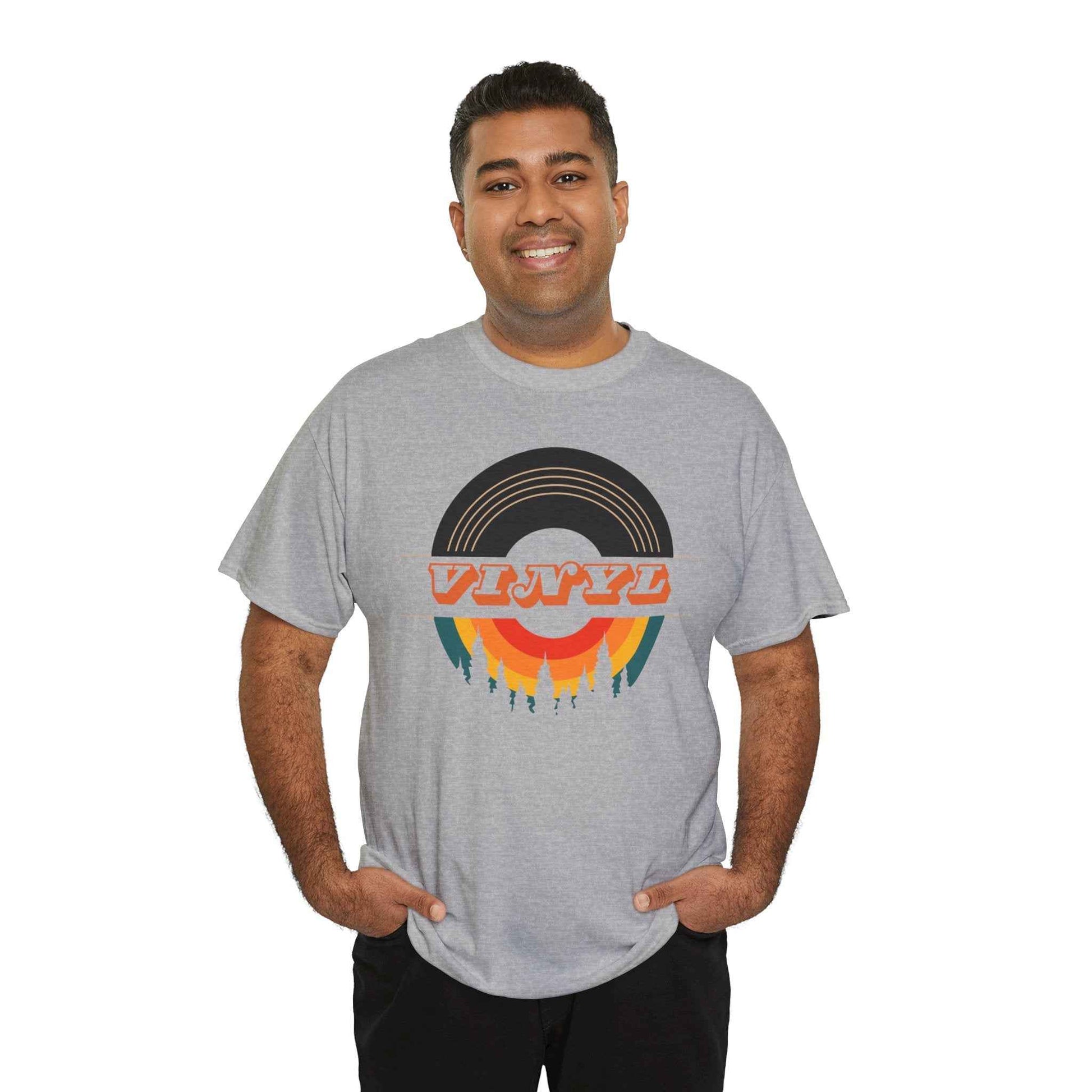 Vinyl Record Logo Men's T-Shirt