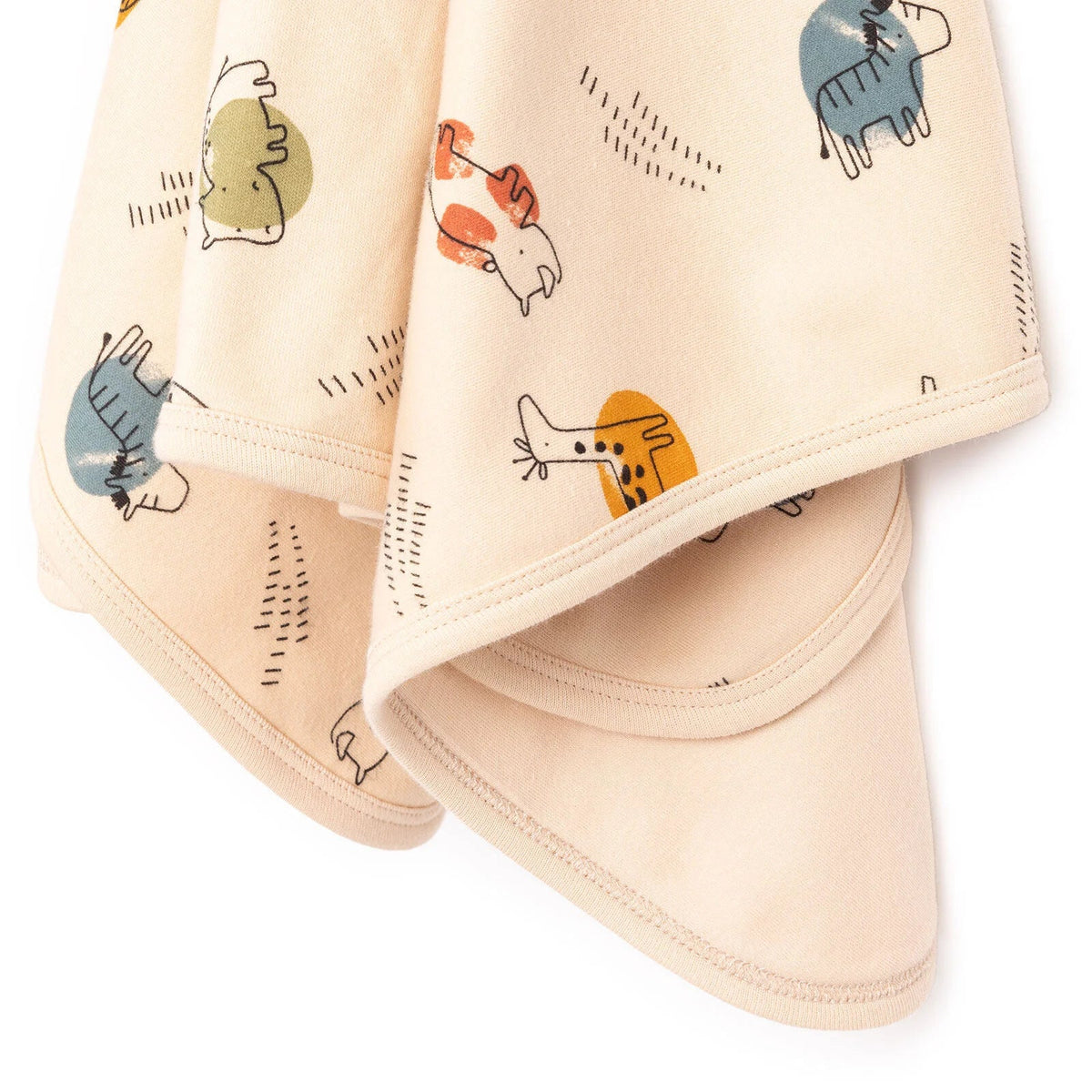 Little Dreams Printed Single Jersey Baby Blanket (80 x 80 cm)