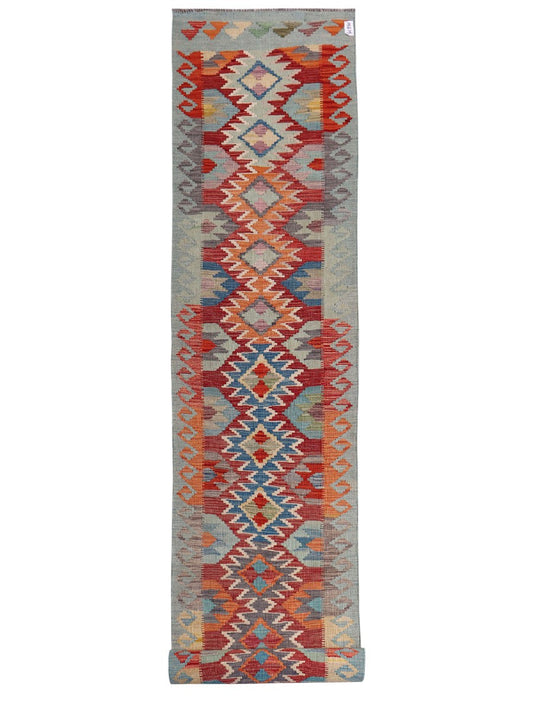 Maimana Afghanistan Kilim Runner - 486 x 82 cm