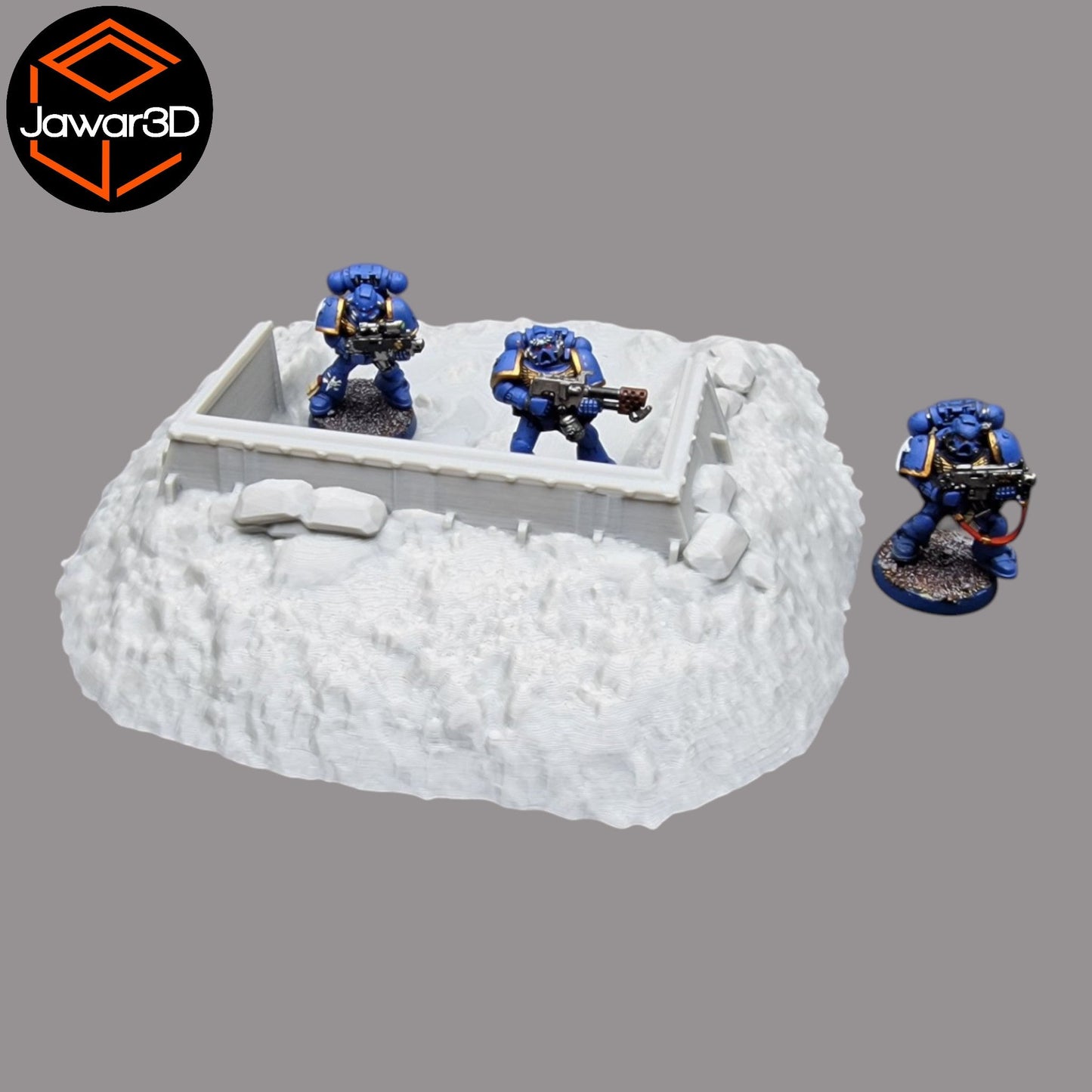 Barricade Emplacement - 28mm Wargaming Scatter Terrain Scenery Tabletop Miniature