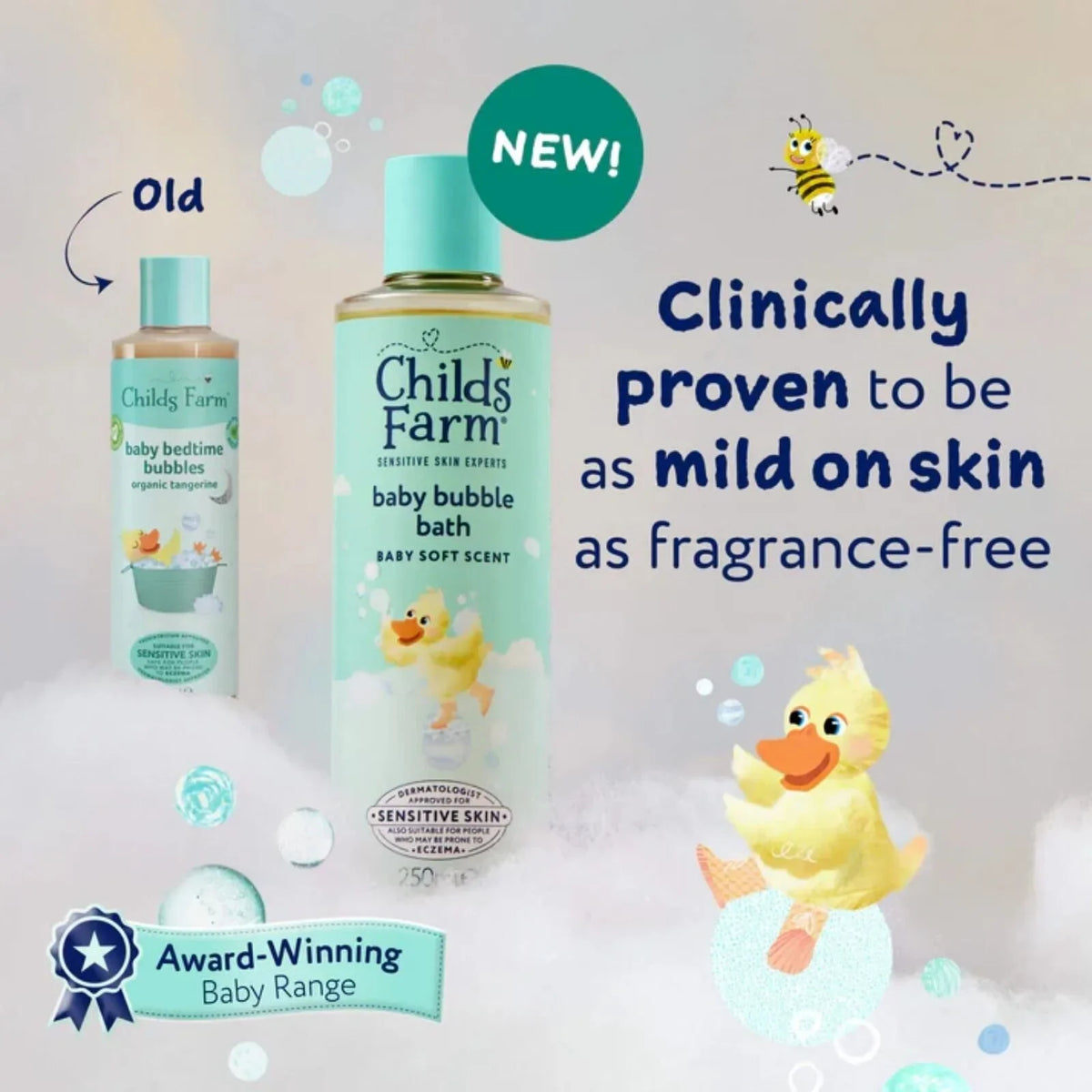 Childs Farm Baby Bubble Bath 250ml